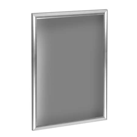 Azar Displays 11" x 17" Vertical/ Horizontal Snap Frame for Wall Display Only, PK10 300211-SLV